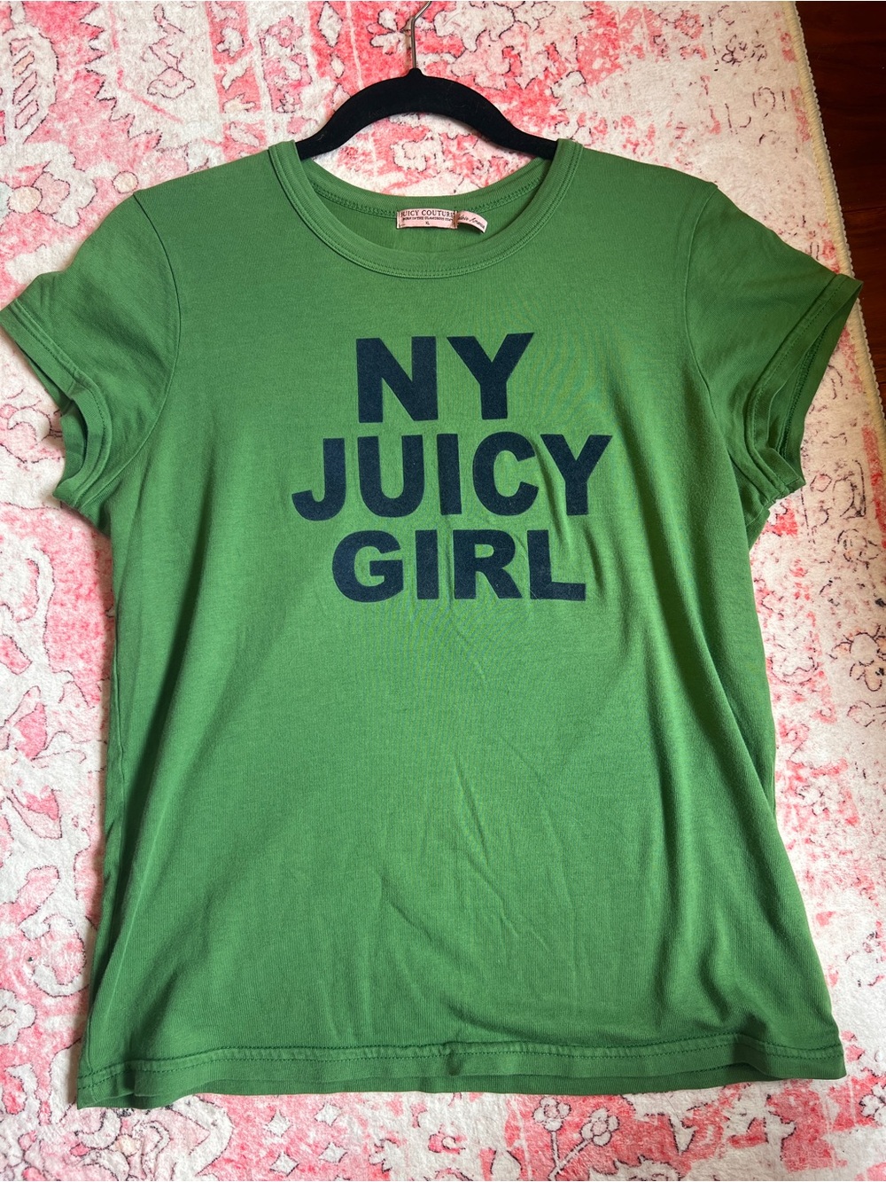 Juicy Couture Vintage Slogan T Shirt